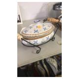 Temp-Tations Serving Dish w/ lid