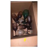 Glasses and Avon gift collection