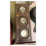 Thermometer, barometer, humidity meter