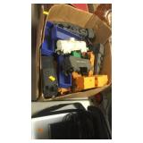 Box of train & track pcs