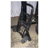 Black wheel cart