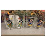 4 Mickey Mouse cups