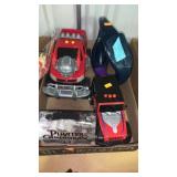 Toys truck, pirates of the Caribbean, misc