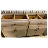 Hardwood Antique Kitchen Cupboards Section