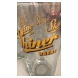 Set of 15 Shiner Beers glasses