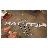 Raptor sign (last R not connected)