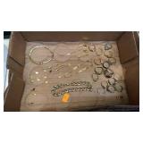 Rings, necklaces, bracelets