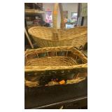 2 Woven Baskets