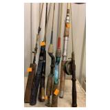 Lot of  7 Fishing Rods
