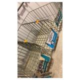 3 Wire Baskets w/ Gerber Advertising Signs