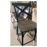 Threshold Malden French Barstool wit Wood Seat