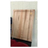 Wood Cutting Board Approx 23.5"x18"