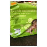Fresh Cucumber cloth-like baby wipes