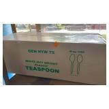 Heavy Weight Plastic Teaspoons