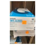 2 boxes  Vinyl Gloves