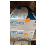 2 boxes  Vinyl Gloves