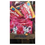 4 bags Luv Pops & 3 boxes Dum Dums
