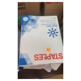 3 reams staples paper 8.5x11