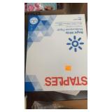 4 reams staples paper 8.5x11