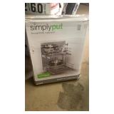 Simply put double-tier pullout baskets