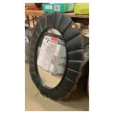Oval metal Mirror