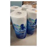 Sparkle Paper Towels 4 rolls (70 sheets per roll)