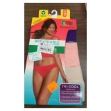 Fruit of the Loom breathable bikinis M