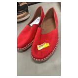 a.new day red/andi slip ons 7.5