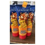 Lion King body lotion