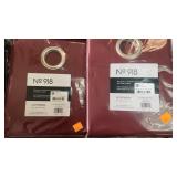 84" curtains 2 panel