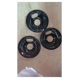 3 stovetop drip pans replacements for electrolux