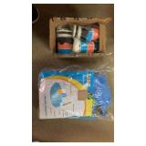 Sprinkler splash pad and Foam pieces