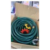 Hose w/ flower sprinklers