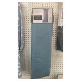 Threshold blue blackout curtain