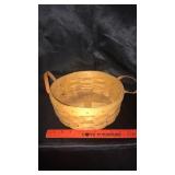 Round Longaberger basket