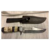 Louis Martin Deer Stag knife w/ sheath