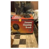 Chimney cleaning brush