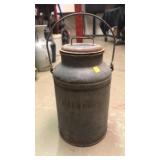 Allen Dairy milk can