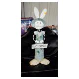 Metal Welcome Bunny