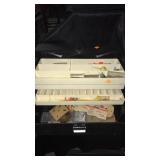 Old Pal tackle box with contents