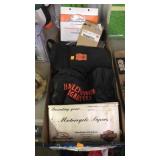 Misc box of Harley Davidson items