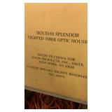 Lighted Fiber Optic House in box