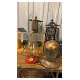 Feeders and Bird House