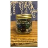 Jar of marbles