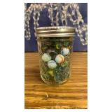 Jar of marbles