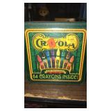 Crayola Crayons in tin
