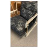 Cushioned Accent Chair w/metal frame