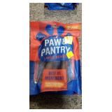 2 packs Paw & Pantry Rawhide and 1 dog treat