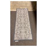Gray Runner Rug