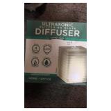 Ultrasonic glittering glass diffuser